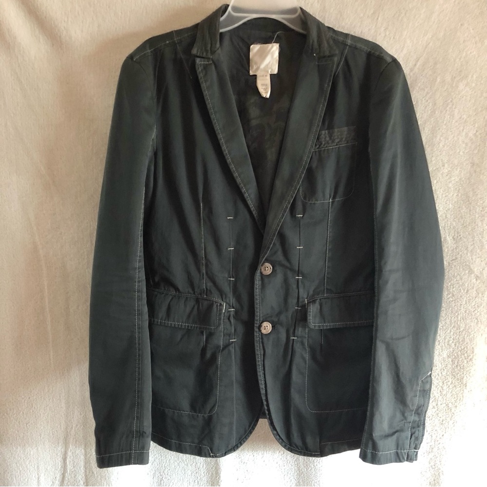 Diesel Mens blazer grey khaki